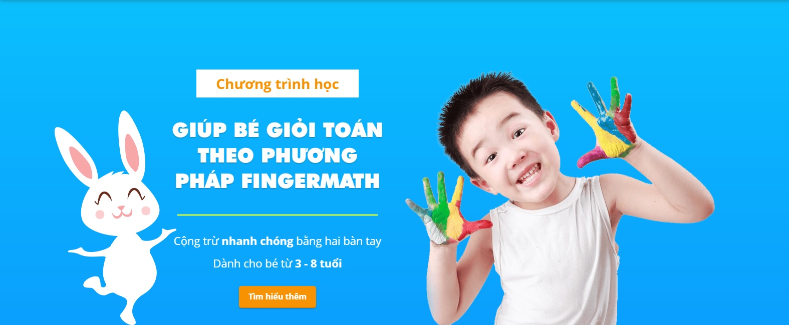 Fingermath cho bé từ 3 đến 8 tuổi