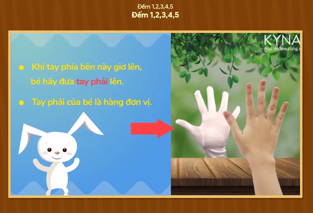 Cách học với ngòn tay của toán Fingermath online