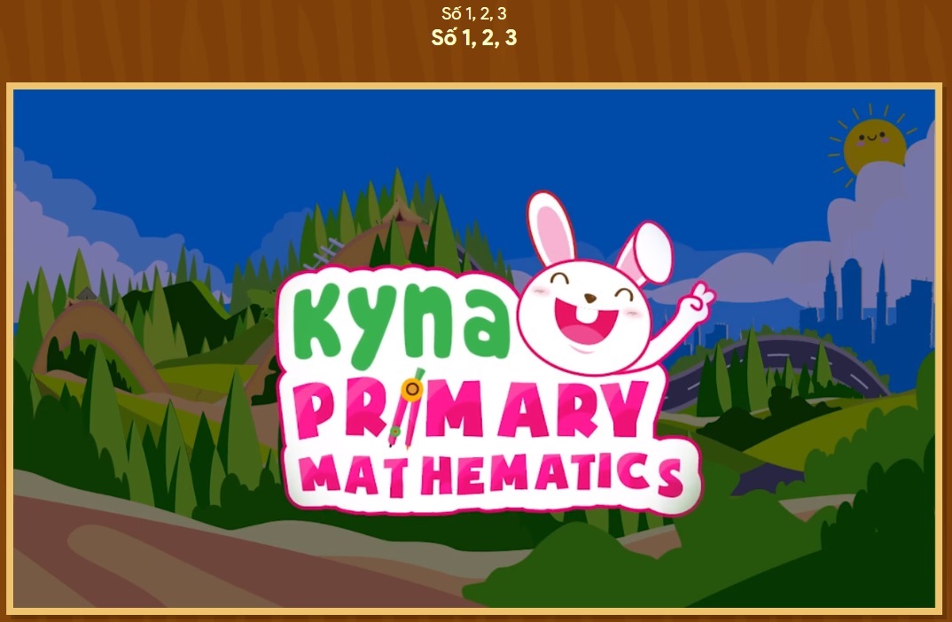 Bé học toán tiểu học primary math online - lớp 1